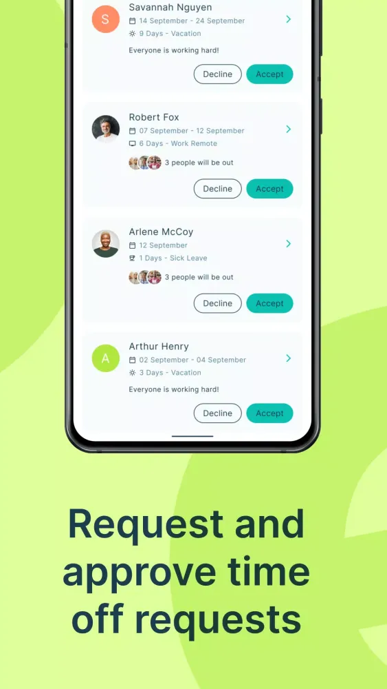 Capturas de pantalla de Berry