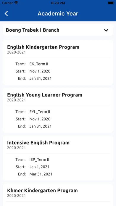 Capturas de pantalla de ASEAN International School