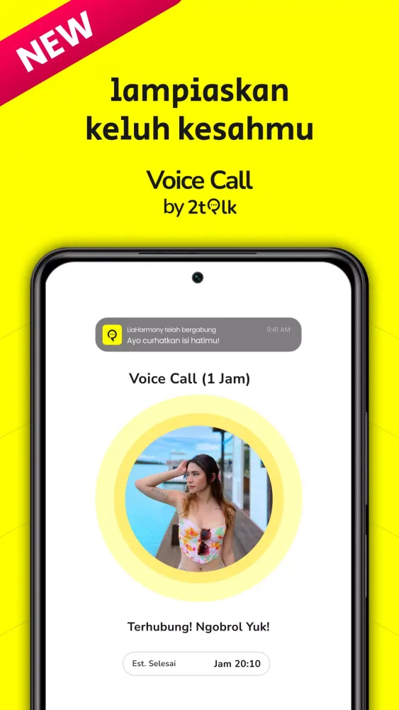 Zrzuty ekranu 2Talk: Teman Curhat Anonim