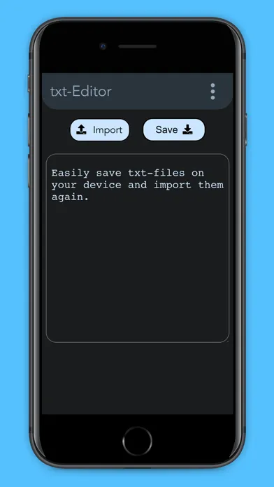 Captures d'écran de Pro txt Editor