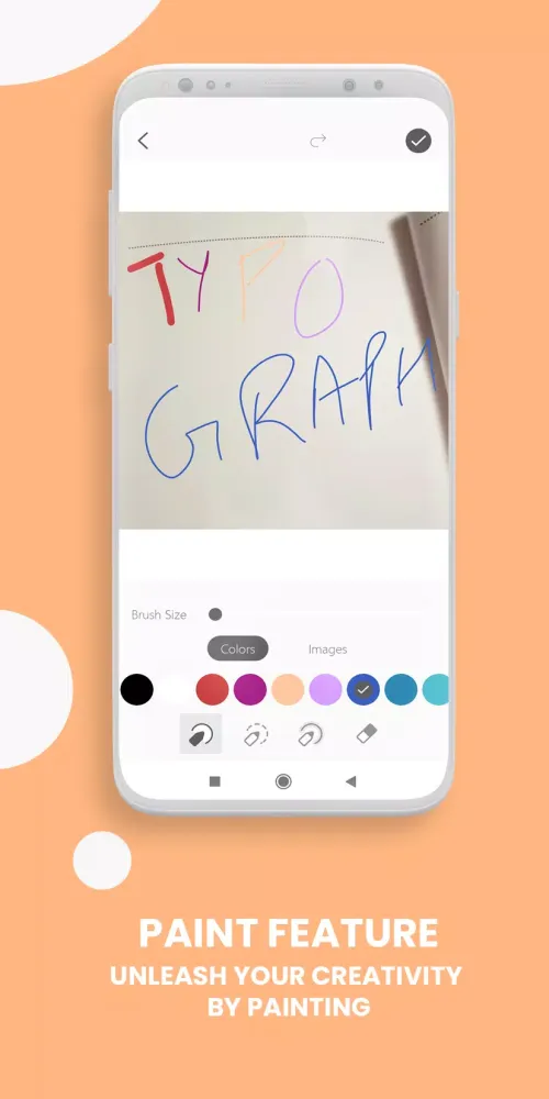 Typography: Text On Photo, Art سکرین شاٹس