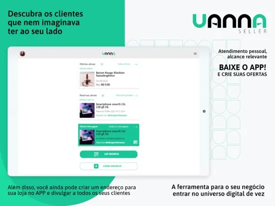Uanna Seller (Loja) iPad  Ekran Görüntüleri