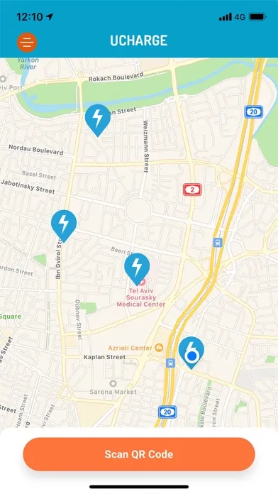 Capturas de pantalla de Ucharge השכרת מטענים לסלולרי
