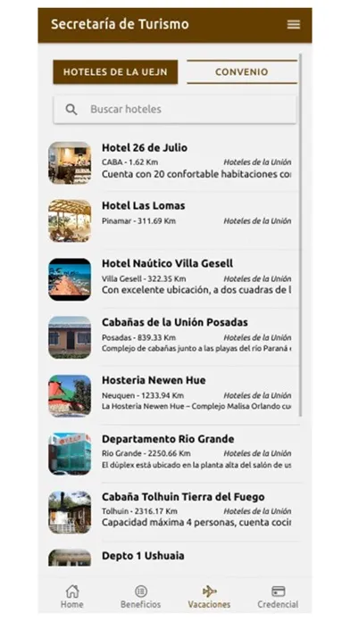 Screenshot di UEJN