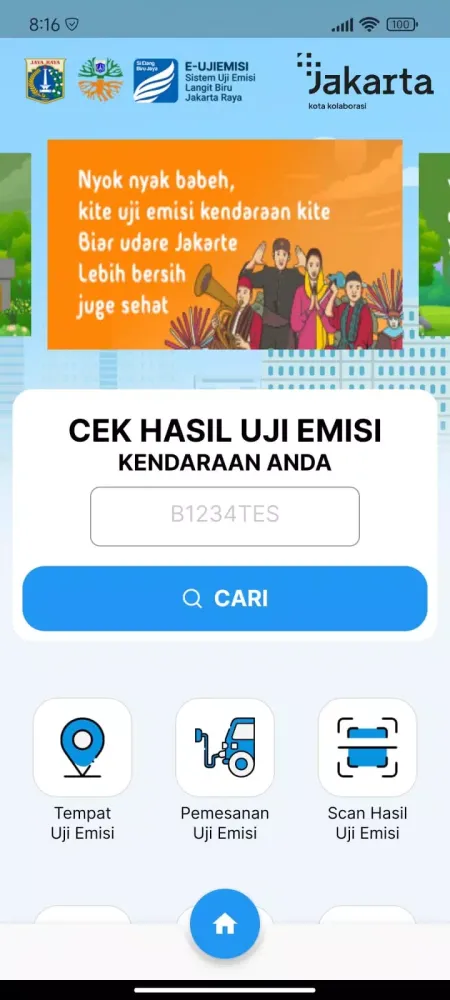 e-UJI EMISI Screenshots