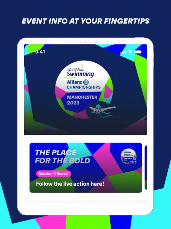 Manchester 2023 iPad  Screenshots