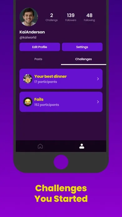 Tangkapan skrin Supernova - Join Challenges