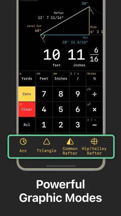 Captures d'écran de Construction Calculator Master