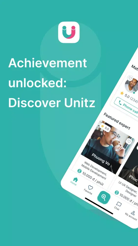 Unitz App Screenshots