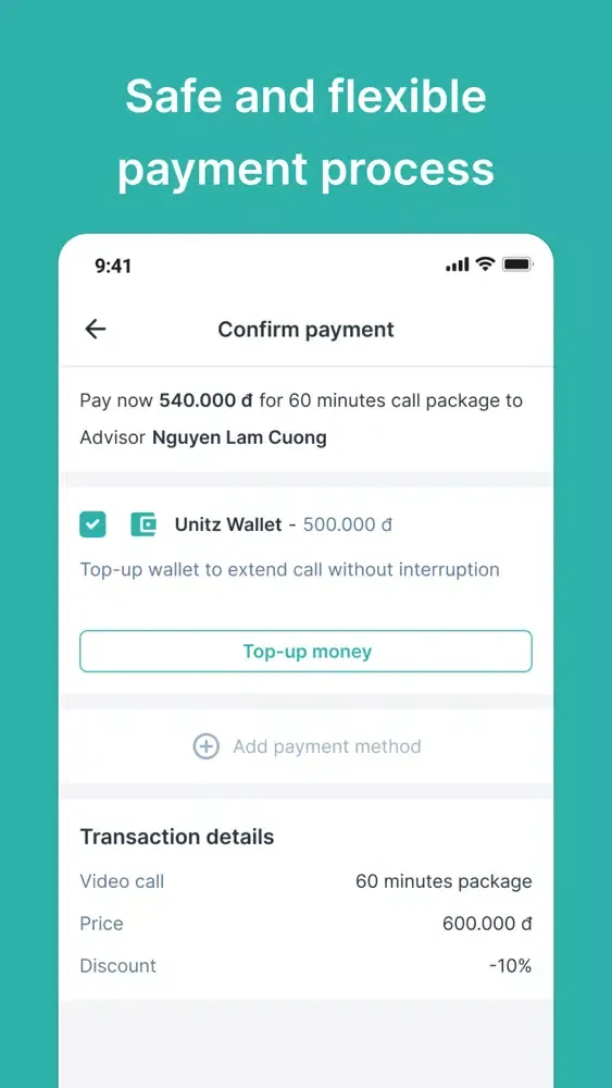 Unitz App Screenshots