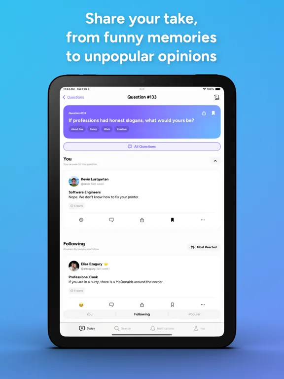 Capturas de tela do Unspoken - Be Yourself iPad 