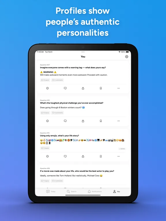 Capturas de tela do Unspoken - Be Yourself iPad 