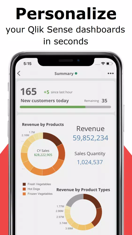 Capturas de pantalla de UponBI for Qlik Sense