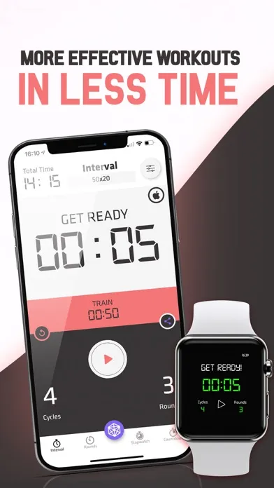 Capturas de pantalla de Interval Timer Tabata & Hiit
