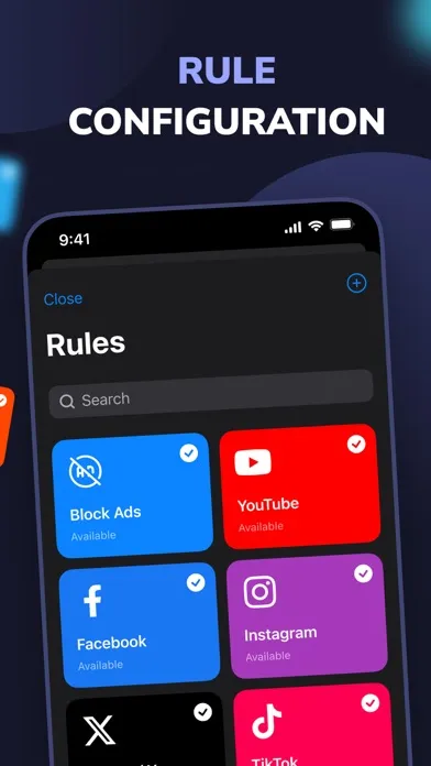 ภาพหน้าจอของ V2App: Web3.0 VPN & V2Ray dVPN