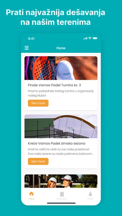 Vamos Padel Screenshots
