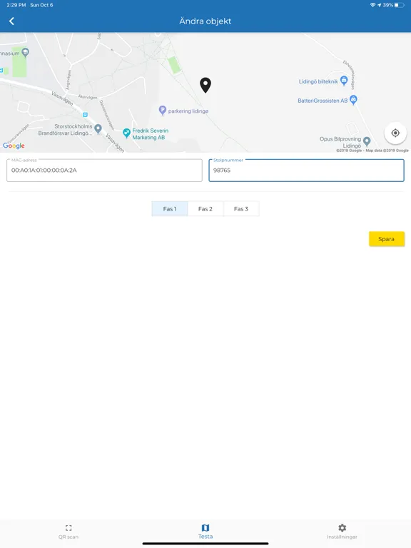 Zrzuty ekranu DGC iPad 