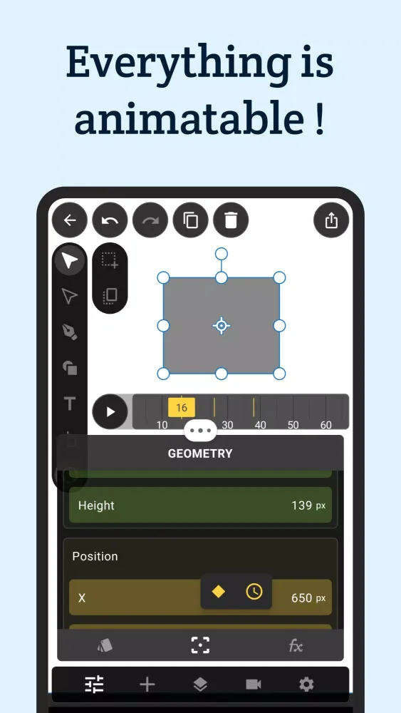 Tangkapan layar VectorMotion