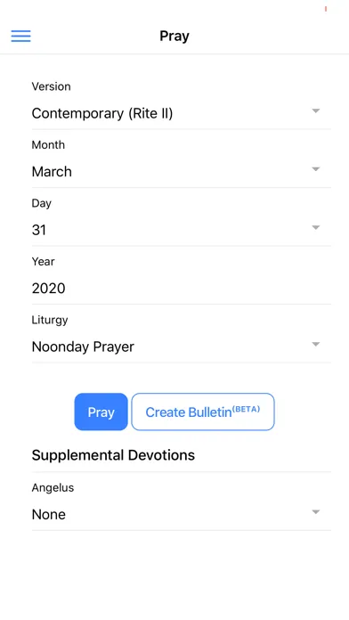 Ảnh chụp màn hình của Venite.app