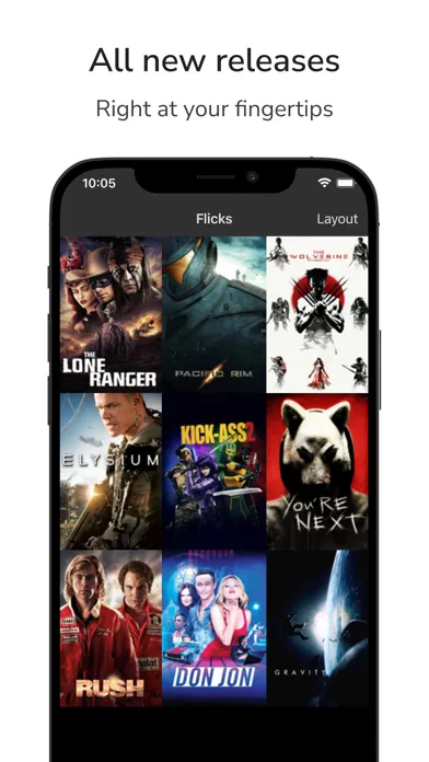Captures d'écran de Flick Threads