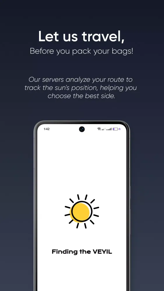 Tangkapan skrin Veyil App