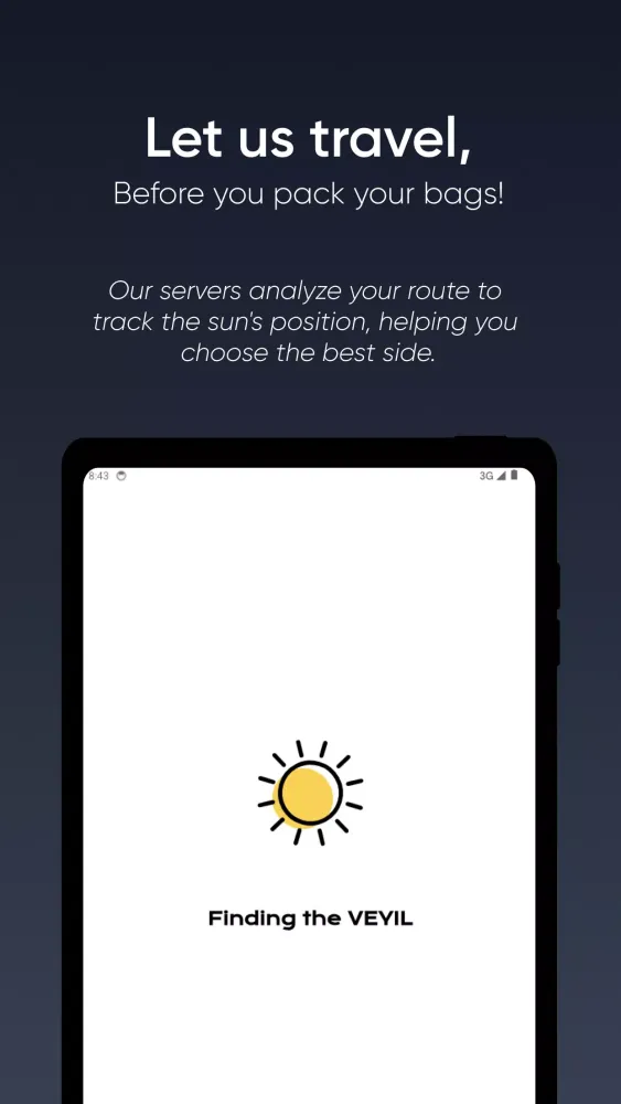 Tangkapan skrin Veyil App