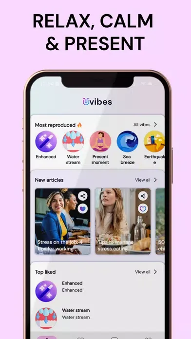 Uvibes massager relax স্ক্রিনশট