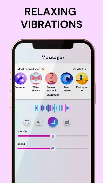 Uvibes massager relax স্ক্রিনশট
