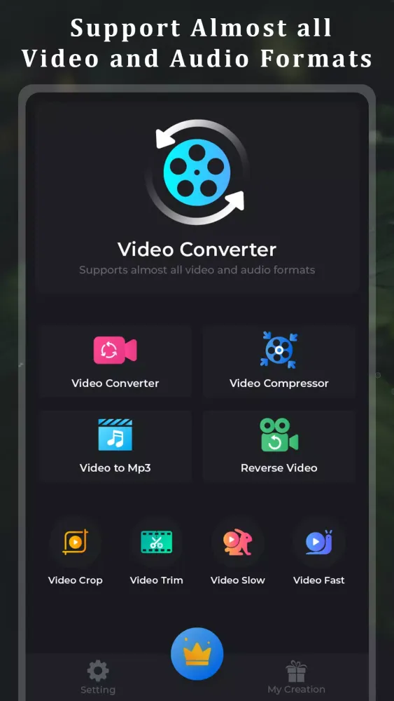 Video Converter-ConverterBlack سکرین شاٹس