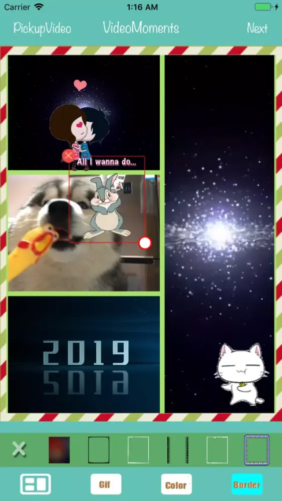 Video Moments - Stitching Tool Screenshots