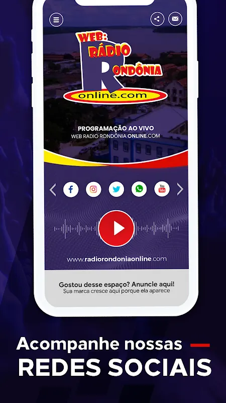 Rádio Rondônia Online سکرین شاٹس