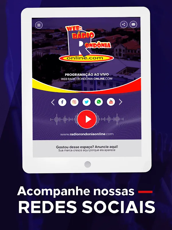 Rádio Rondônia Online سکرین شاٹس