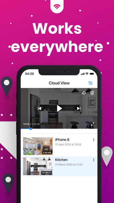 Capturas de pantalla de Home Security Camera - Visory