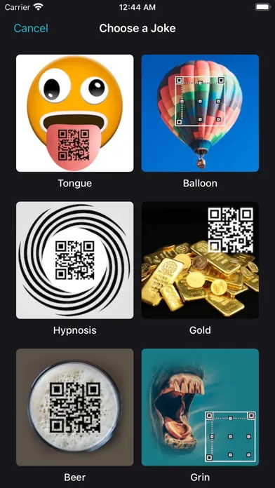 Скриншоты QR Joke