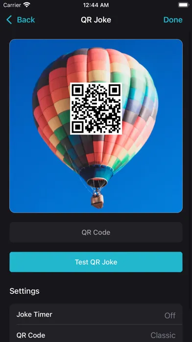 Скриншоты QR Joke