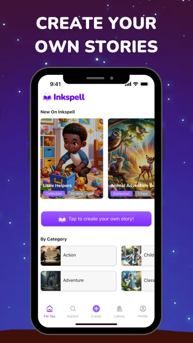 تصاویر Inkspell: Create Sleep Stories