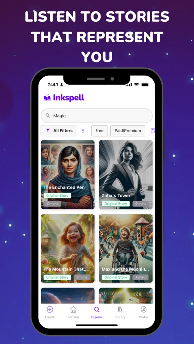 تصاویر Inkspell: Create Sleep Stories