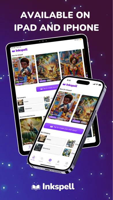 تصاویر Inkspell: Create Sleep Stories
