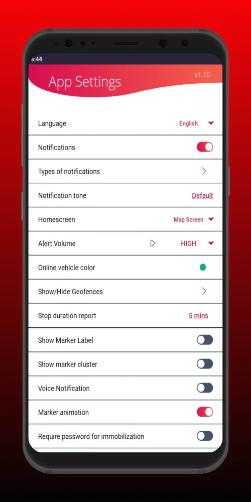 Ảnh chụp màn hình của VNP Tracking