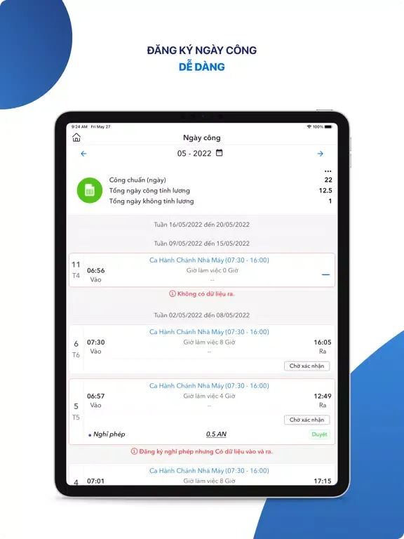 VnResource HRM PRO স্ক্রিনশট