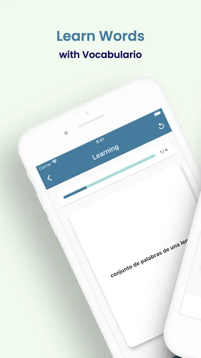 Vocabulario: Flashcard Builder স্ক্রিনশট