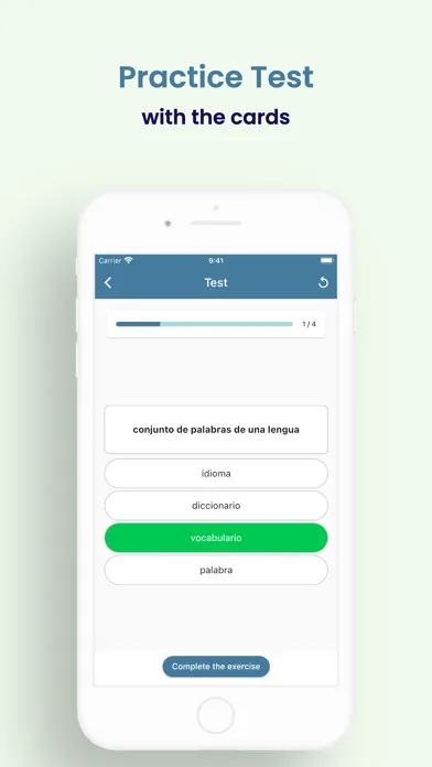 Vocabulario: Flashcard Builder স্ক্রিনশট