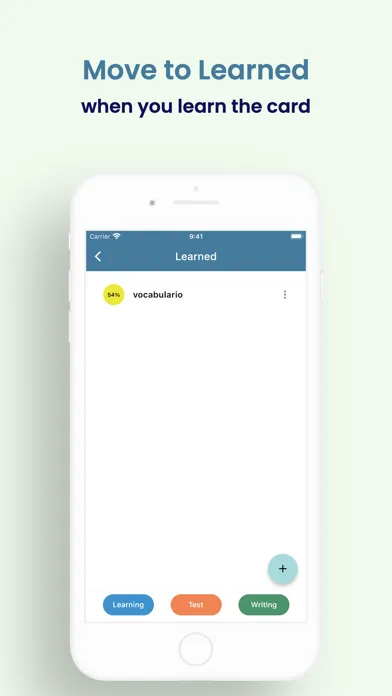 Vocabulario: Flashcard Builder স্ক্রিনশট