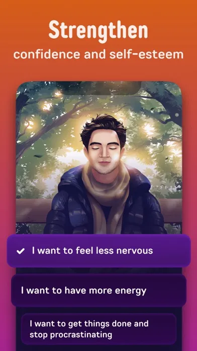 Captures d'écran de Voice – Mental Health Guide