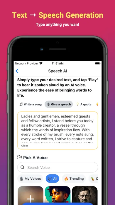 Vox AI Music & Song Generator سکرین شاٹس