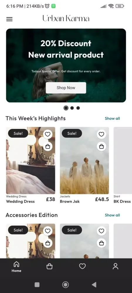 Urban Karma GB - Outfitters Ekran Görüntüleri