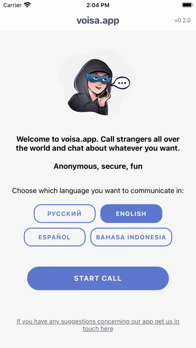 Voisa / Voice random chat Screenshots