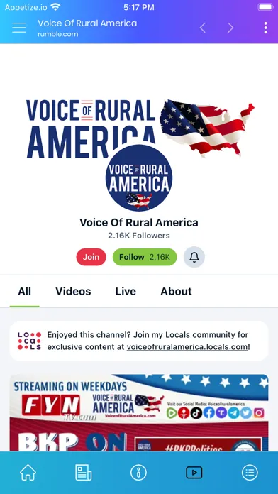 Voice of Rural America Screenshots