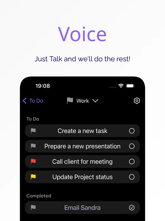 Voice To Do List & Note: Vozly iPad  سکرین شاٹس