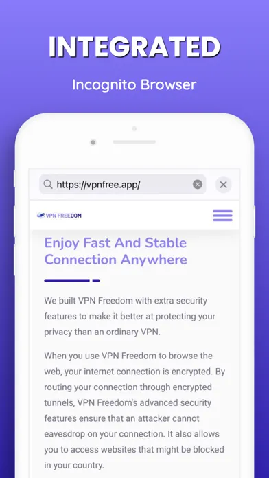 تصاویر VPN Freedom - Unlimited Proxy